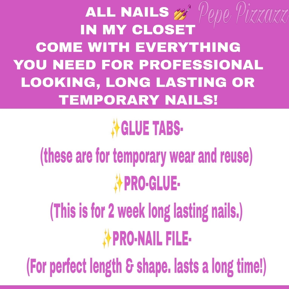 GOLDEN PEACH 💅NAILS glue on OR press (Any length)* COMPLETE PRO DIY NAIL KIT - Picture 4 of 10